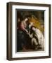 The Vision of the Blessed Hermann Joseph, 1630-Sir Anthony Van Dyck-Framed Giclee Print