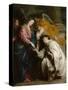 The Vision of the Blessed Hermann Joseph, 1630-Sir Anthony Van Dyck-Stretched Canvas