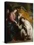 The Vision of the Blessed Hermann Joseph, 1630-Sir Anthony Van Dyck-Stretched Canvas