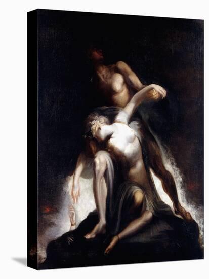 The Vision of the Deluge-Henry Fuseli-Stretched Canvas
