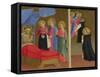 The Vision of the Dominican Habit, Ca 1435-Fra Angelico-Framed Stretched Canvas