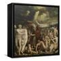 The Vision of the Prophet Ezekiel-Quentin Massys-Framed Stretched Canvas