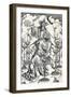 The Vision of the Seven Candlesticks, 1498-Albrecht Dürer-Framed Giclee Print