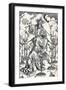 The Vision of the Seven Candlesticks, 1498-Albrecht Dürer-Framed Premium Giclee Print