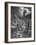 The Vision of the Valley of Dry Bones, Ezekiel 37:1-2, Illustration from Dore's 'The Holy Bible',…-Gustave Dor?-Framed Giclee Print