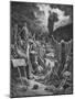 The Vision of the Valley of Dry Bones, Ezekiel 37:1-2, Illustration from Dore's 'The Holy Bible',…-Gustave Dor?-Mounted Giclee Print