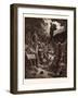 The Vision of the Valley of Dry Bones-Gustave Dore-Framed Giclee Print