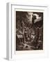 The Vision of the Valley of Dry Bones-Gustave Dore-Framed Giclee Print