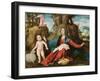 The Vision of the Virgin Mary, C.1518-20-Altobello Melone-Framed Giclee Print