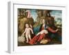 The Vision of the Virgin Mary, C.1518-20-Altobello Melone-Framed Giclee Print