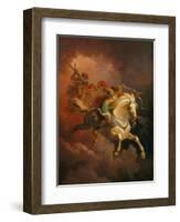 The Vision of the White Horse-Philip James De Loutherbourg-Framed Giclee Print