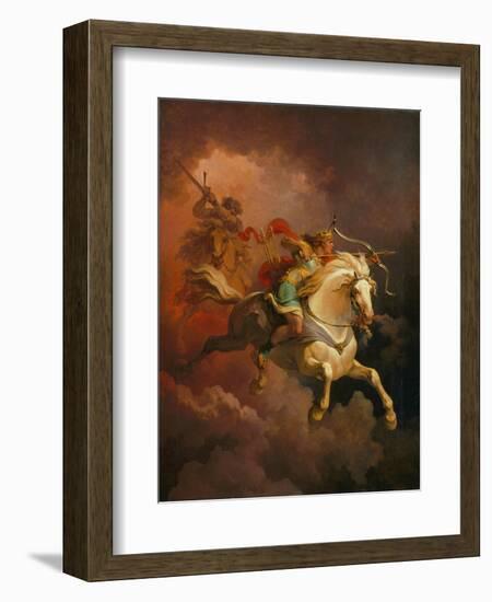 The Vision of the White Horse-Philip James De Loutherbourg-Framed Giclee Print