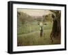 The Vision of the Young Bartholomew, 1889-90-Mikhail Vasilievich Nesterov-Framed Giclee Print