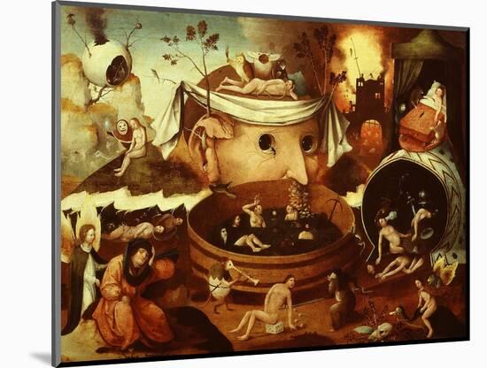 The Vision of Tondal-Hieronymus Bosch-Mounted Giclee Print