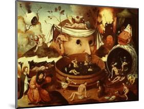 The Vision of Tondal-Hieronymus Bosch-Mounted Giclee Print