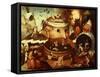 The Vision of Tondal-Hieronymus Bosch-Framed Stretched Canvas