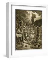 The Visions of Ezekial-Gustave Doré-Framed Giclee Print