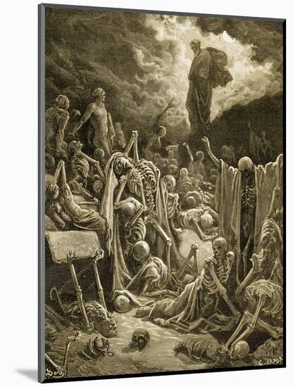 The Visions of Ezekial-Gustave Doré-Mounted Giclee Print