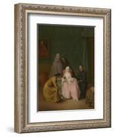 The Visit, 1746-Pietro Longhi-Framed Giclee Print