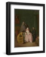 The Visit, 1746-Pietro Longhi-Framed Giclee Print