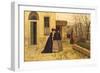 The Visit, 1868-Silvestro Lega-Framed Giclee Print