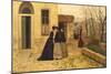 The Visit, 1868-Silvestro Lega-Mounted Giclee Print