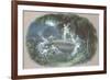 The Visit at Moonlight, 1832-Edmund Thomas Parris-Framed Giclee Print