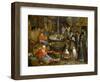 The Visit at the Leasehold Farm, circa 1597-Jan Brueghel the Elder-Framed Giclee Print