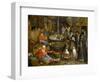 The Visit at the Leasehold Farm, circa 1597-Jan Brueghel the Elder-Framed Giclee Print