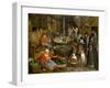 The Visit at the Leasehold Farm, circa 1597-Jan Brueghel the Elder-Framed Giclee Print