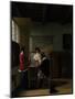 The Visit, c.1657-Pieter de Hooch-Mounted Giclee Print