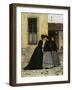 The Visit, Detail-Silvestro Lega-Framed Giclee Print