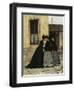 The Visit, Detail-Silvestro Lega-Framed Giclee Print