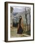 The Visit, Detail-Silvestro Lega-Framed Giclee Print