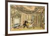 The Visit of Dr Syntax to the Widow Hopefull at York-Thomas Rowlandson-Framed Premium Giclee Print