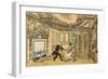 The Visit of Dr Syntax to the Widow Hopefull at York-Thomas Rowlandson-Framed Art Print