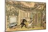 The Visit of Dr Syntax to the Widow Hopefull at York-Thomas Rowlandson-Mounted Art Print