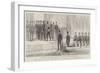 The Visit of Hih the Emperor of Germany to Constantinople-null-Framed Giclee Print