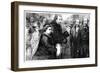 The Visit of Queen Victoria (1819-190) to Hughenden Manor, High Wycombe, 1877-null-Framed Giclee Print