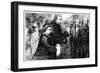 The Visit of Queen Victoria (1819-190) to Hughenden Manor, High Wycombe, 1877-null-Framed Giclee Print