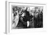 The Visit of Queen Victoria (1819-190) to Hughenden Manor, High Wycombe, 1877-null-Framed Giclee Print