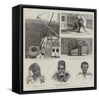 The Visit of the Abyssinian Envoys to England, Notes on the Voyage-null-Framed Stretched Canvas