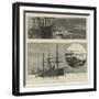 The Visit of the British Fleet to Trieste-William Lionel Wyllie-Framed Giclee Print