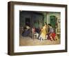 The Visit of the Bullfighter-Francisco Peralta-Framed Giclee Print