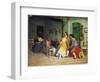 The Visit of the Bullfighter-Francisco Peralta-Framed Giclee Print