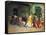 The Visit of the Bullfighter-Francisco Peralta-Framed Stretched Canvas