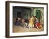 The Visit of the Bullfighter-Francisco Peralta-Framed Giclee Print