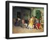 The Visit of the Bullfighter-Francisco Peralta-Framed Giclee Print