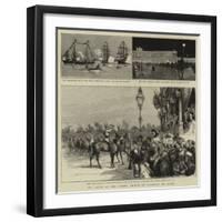 The Visit of the Crown Prince of Germany to Spain-Godefroy Durand-Framed Giclee Print