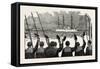 The Visit of the French Fleet: Mutual Congratulations-null-Framed Stretched Canvas